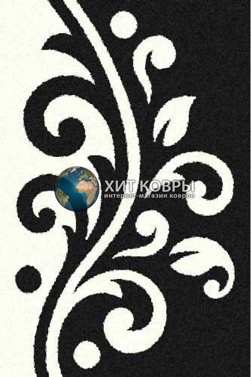 Российский ковер прямоугольный Platinum t621 черный natural