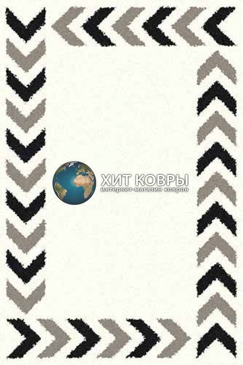 Российский ковер прямоугольный Platinum t638 natural серый