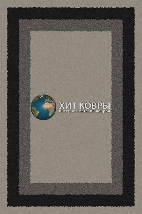 Российский ковер прямоугольный Platinum t643 серый