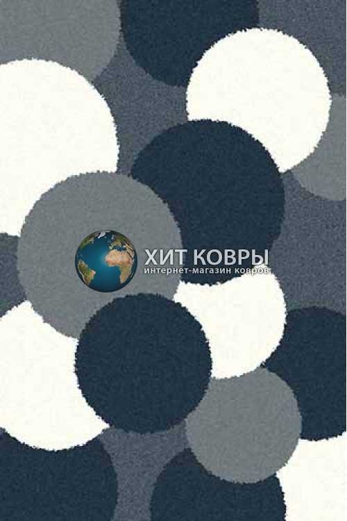 Российский ковер прямоугольный Platinum t646 голубой